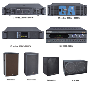 Precio de fábrica 50W megafonía música tubo de sonido potencia amplificador extremo con USB FM BT