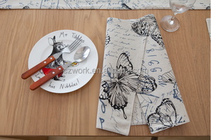 Haute qualité imprimé promotionnel coton <span class=keywords><strong>lin</strong></span> <span class=keywords><strong>chemin</strong></span> de <span class=keywords><strong>table</strong></span> - Product Image 6