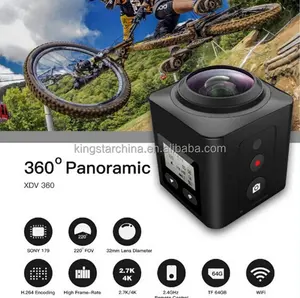 Sunchip X6 2016 New Panorama Camera 4K xdv 360 action camera 8MP1080P With VR Wifi Sports HD DV