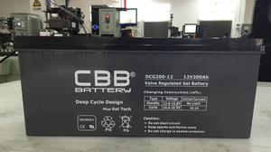12v 200ah VRLA Deep Cycle GEL Batteries for Solar System - Product Image 5