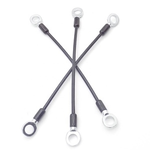 7x7 PVC المغلفة أسلاك الفولاذ المجلفنة حبل كابل مع نهاية محطات - Product Image 2