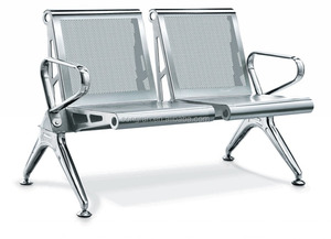 2022 Mô Hình Mới Bằng Thép Không Gỉ <span class=keywords><strong>3</strong></span> Chỗ Ngồi Chờ Sân Bay Ghế - Product Image 5