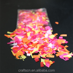 Cinese della mano di fabbrica taglio coriandoli di carta ritardante di fiamma - Product Image 5