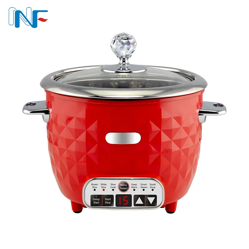 Bangladesh One Person Sharp Red Rice Cooker mit 110 220 Volt