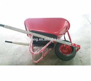 Plateau en acier <span class=keywords><strong>100L</strong></span> avec roue pneumatique <span class=keywords><strong>Brouette</strong></span> robuste WB8602 - Product Image 5