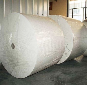 Tốt Chất Lượng Thực Phẩm Lớp Một Bên PE Tráng Trắng Kraft Giấy Cuộn Để Làm Cốc Giấy - Product Image 5