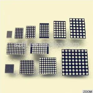 High Bright Blue Led Dot Matrix Display 5x7 5 × 8 8 × 8 11 × 7 Led Dot Matrix