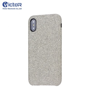 Linen Bề Mặt PU Da Điện Thoại Di Động Trường Hợp đối với <span class=keywords><strong>iPhone</strong></span> XS Max Cover Quay Lại - Product Image 4