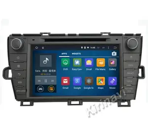 Kirinavi WC-TP8004L android 10.0 système de multimédia de voiture pour toyota prius 2009-2015 dvd de voiture à écran tactile 1024x600HD wifi 3g bt