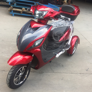 Con cargo box per <span class=keywords><strong>Tre</strong></span> <span class=keywords><strong>ruote</strong></span> trike elettrico motorino/moto scooter 500W 48V - Product Image 3