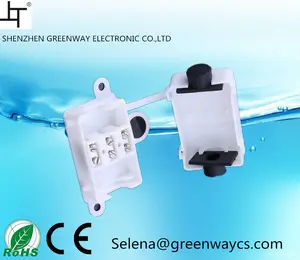 Greenway venda quente m644 equipamentos elétricos, suprimentos 10a 250v plástico caixa de junção ip 44