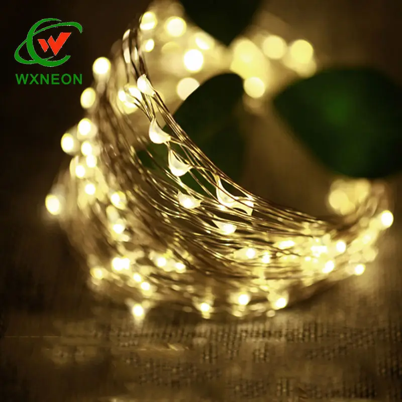 LED strip light USB Powered led Flexible Copper lights Wire 10M 100 leds Waterproof Outdoor Christmas decorative