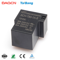 DAQCN Relay Miniatur T90, 15Ms/10Ms 12V Tipe Pcb Elektromagnetik