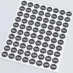 Marca personalizzata Logo PU Resina Epossidica Dome Sticker <span class=keywords><strong>per</strong></span> <span class=keywords><strong>Auto</strong></span> - Product Image 1