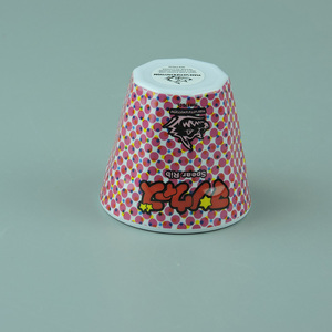 Fumetto personalizzato logo stampato 30 ml <span class=keywords><strong>di</strong></span> plastica melamina Super piccolo nove angolo tazza - Product Image 6