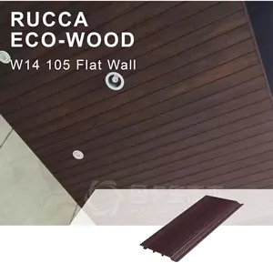 Rucca Mur intérieur décoratif/panneau de plafond 120*10mm WPC/WPVC revêtement étanche pour des <span class=keywords><strong>prix</strong></span> bon marché - Product Image 1