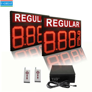 16 pollici 8.88 9/10 led prezzo del gasolio firma digitale per la stazione di gas - Product Image 1