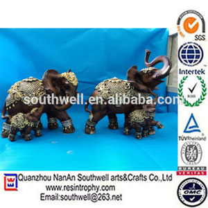 venta al por mayor nuevo elemento de diseño personalizado de resina jardín grande escultura del <span class=keywords><strong>elefante</strong></span> - Product Image 1