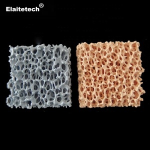 Filtre en mousse céramique réfractaire à structure réticulée, haute porosité, SiC/alumine/zircone/magnésie - Product Image 4