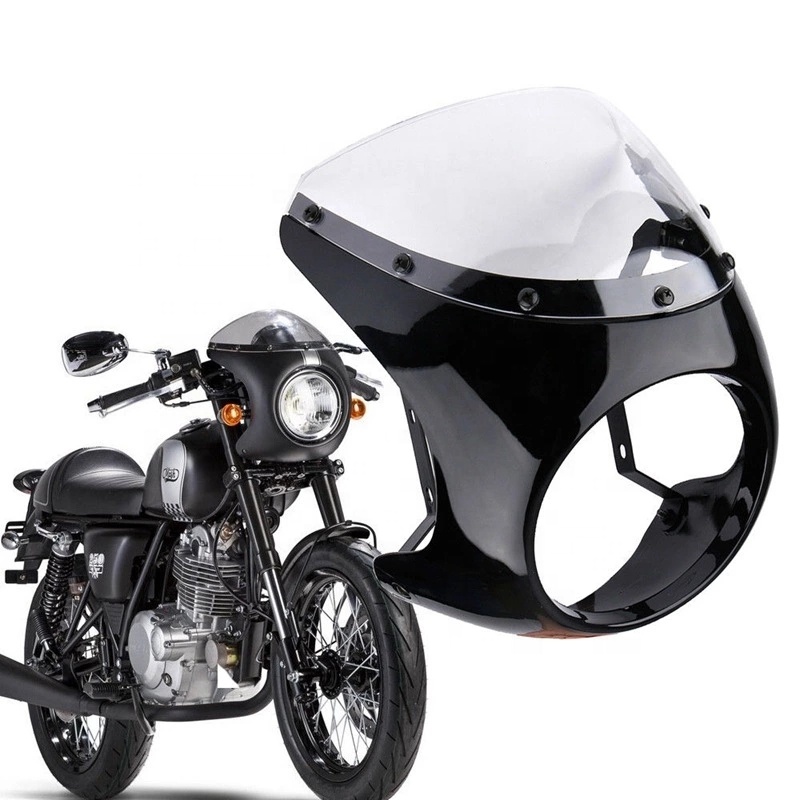 Vintage 4.5 Inch Motorcycle Headlight For Harley, Chopper & Cafe Racer - Universal Fit DC 12V Amber Hi/Low Beam Lamp - View #4
