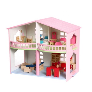 Bricolage <span class=keywords><strong>Maison</strong></span> <span class=keywords><strong>De</strong></span> Poupée <span class=keywords><strong>Maison</strong></span> Semblant Jouer Jouet Enfants <span class=keywords><strong>Maison</strong></span> <span class=keywords><strong>de</strong></span> Poupée En Bois Miniature <span class=keywords><strong>Maison</strong></span> <span class=keywords><strong>De</strong></span> Poupée En Bois - Product Image 3