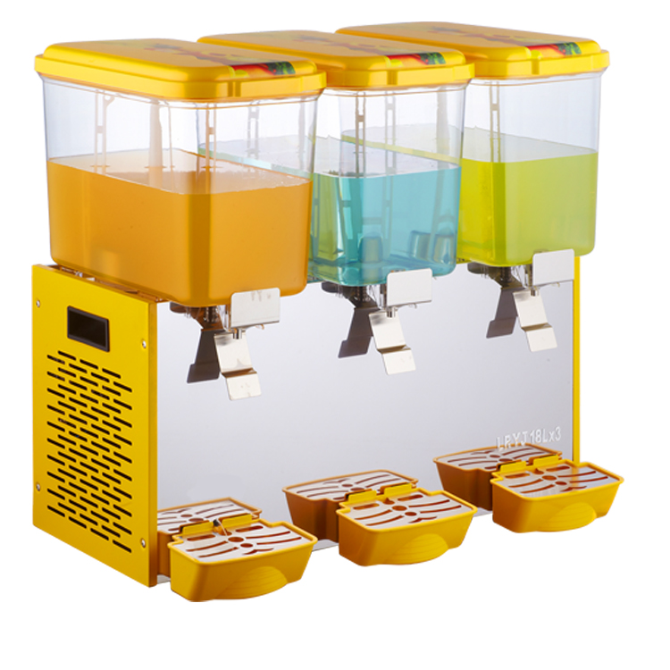 Диспенсер для напитков с 3 резервуарами емкостью 54 литра