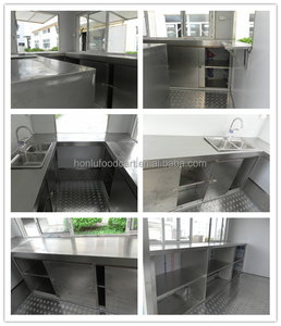 Compagnie aérienne Hamburger Hot-Dog Mobile Barbecue Vendeur de Rue Chariots de Nourriture À Vendre - Product Image 6