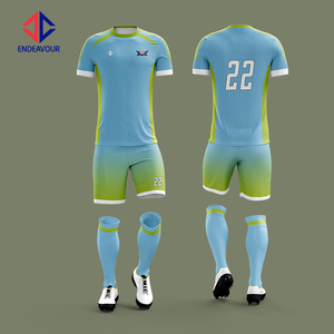 Sublimazione personalizzato maniche corte uniforme di calcio - Product Image 5