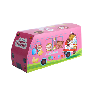 <span class=keywords><strong>Mini</strong></span> Animal Bébé Biscuit Craquelins Boîte De Voiture Pack Sel Doux Goût Roulé Sucre Gaufrette Type pour la Cuisson - Product Image 1
