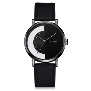 Men's Grant Quartz Metal Leather Chronograph Watch