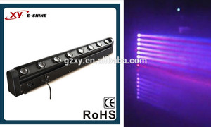 las ventas de la fábrica de color cambiante 8 llevóanillo en movimiento la cabeza del haz de luz - Product Image 1