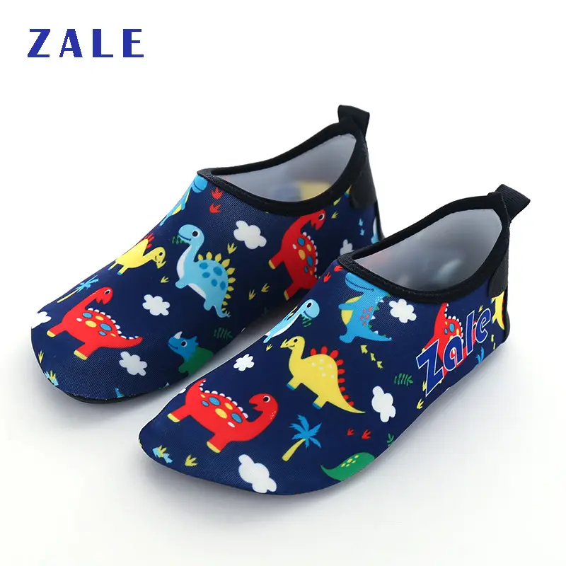 ZALE Cartoon ChildrenのAqua Water Shoes Quick Dry Beach Shoes Barefoot Skin Kids Diving Socks