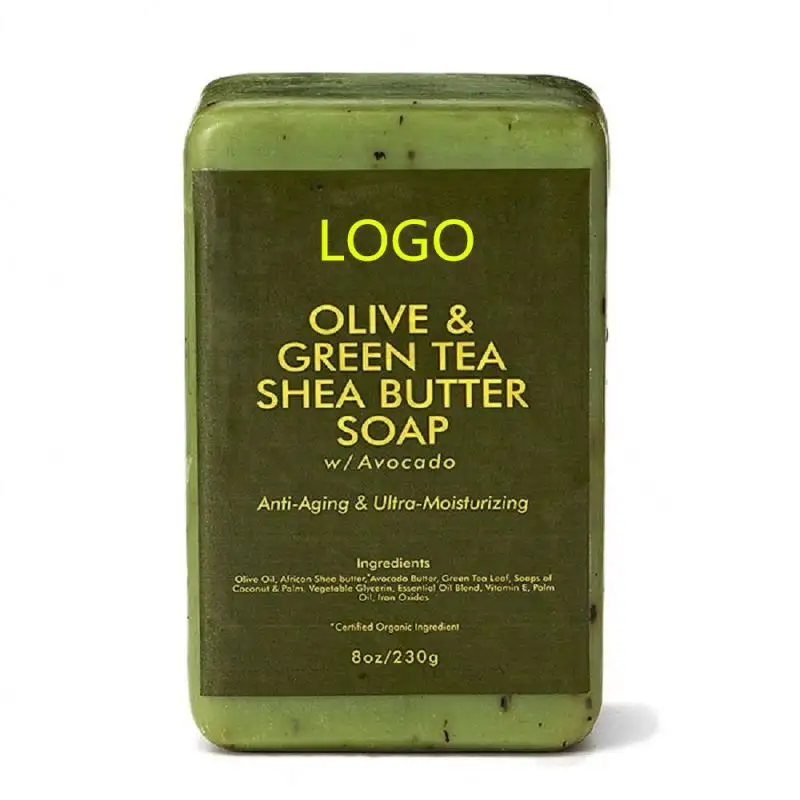 तेल प्रकार का वृक्ष मक्खन साबुन और जैतून का निजी लेबल प्राकृतिक हरी वर्ग वयस्कों महिला टॉयलेट साबुन साबुन नूडल चमकती प्राकृतिक खुशबू