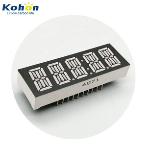 Emitting orange customized 0.47 inch common anode <strong>5</strong> <strong>digit</strong> <strong>14</strong> <strong>segment</strong> <strong>led</strong> <strong>display</strong> alphanumeric - Product Image 1