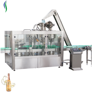 Bouteille en <span class=keywords><strong>verre</strong></span> automatique champagne machine <span class=keywords><strong>de</strong></span> remplissage d'embouteillage fabricant - Product Image 1