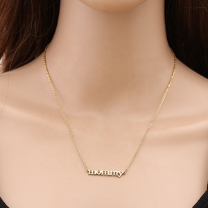 พิเศษ mommy สร้อยคอสร้อยคอสร้อยคอสร้อยคอแม่ <span class=keywords><strong>love</strong></span> รักส่วนบุคคลงานแต่งงานวันแม่ของขวัญเครื่องประดับ - Product Image 3