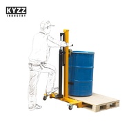 Lève-tambour à huile économique de 300kg de chariot à tambour de levage hydraulique manuel