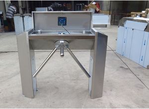 <span class=keywords><strong>Tourniquet</strong></span> rotatif de sécurité en acier inoxydable pour station de métro - Product Image 2