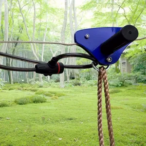 CTSC 95 'Kits Família Quintal Zip Line com Parent Lock, Tree Protector, Freio e Assento! Certificado RoHS Flying Fox CE