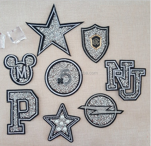 Aprise- Football Team Stickerei Strass Applique Patches, Kristall Perlen Applique <span class=keywords><strong>Patch</strong></span> für Kleidung Baseball Caps - Product Image 1