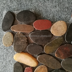 Fetta di Pioggia Fiore Ghiaia <span class=keywords><strong>Mosaico</strong></span> di Piastrelle di <span class=keywords><strong>Mosaico</strong></span> di <span class=keywords><strong>Pietra</strong></span> <span class=keywords><strong>Naturale</strong></span> Per Bar Tavola di <span class=keywords><strong>Pietra</strong></span> Rossa - Product Image 6