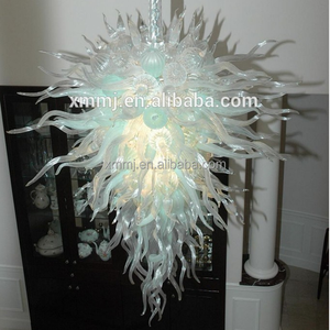 Lampadario Moderno in Vetro di Murano Soffiato a <span class=keywords><strong>Mano</strong></span>, Decorazione Artistica Bianca per Montaggio a Soffitto - Product Image 5