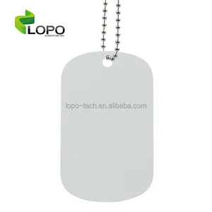 Großhandel Custom Sublimation Edelstahl Blank Dog Tag