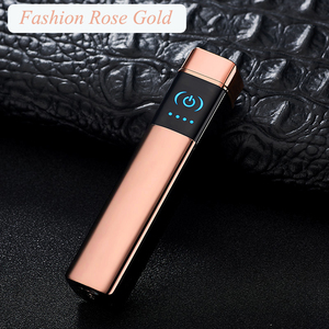 ولاعة معدنية قابلة لإعادة الشحن بمنفذ <span class=keywords><strong>usb</strong></span> للبيع بالجملة لعام 2019 ولاعة إلكترونية بقوس مزدوج مواكبة للموضة من السجائر - Product Image 6