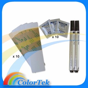 Kit de limpieza <span class=keywords><strong>CTEK</strong></span> compatible con la impresora de tarjetas HDP5000 86003 con 2 bolígrafos de limpieza y 10 tarjetas adhesivas - Product Image 2