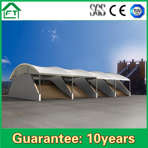 Tente de structure de membrane de structure de membrane de traction permanente de vente chaude adaptée à plusieurs personnes - Product Image 6