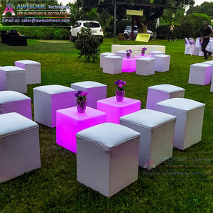 Taburete de Dados de Plástico Luminoso con LED - Product Image 6