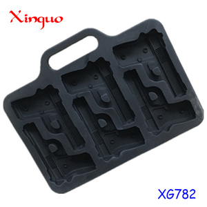 Moule à gâteau <span class=keywords><strong>en</strong></span> silicone souple, 6 paires de pistolets réalistes, à <span class=keywords><strong>chocolat</strong></span>, plateau à glace, <span class=keywords><strong>en</strong></span> stock, 217 - Product Image 4