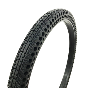 26x1.5 pneu sans air anti-crevaison pneu Tubeless vélo 26 gros pneu pièces de vélo électrique MOQ500 - Product Image 3