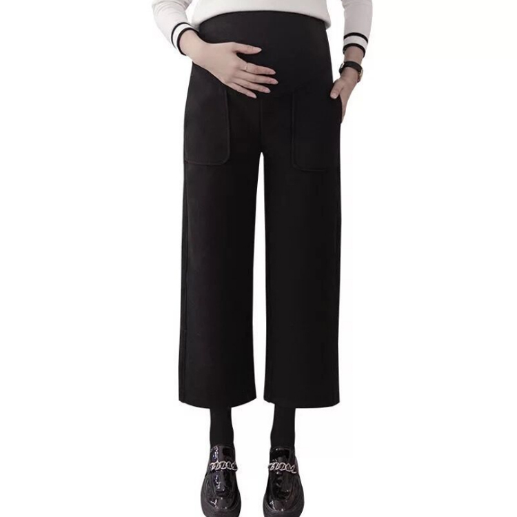 Новое поступление 2019, удобные зимние пушистые штаны для беременных